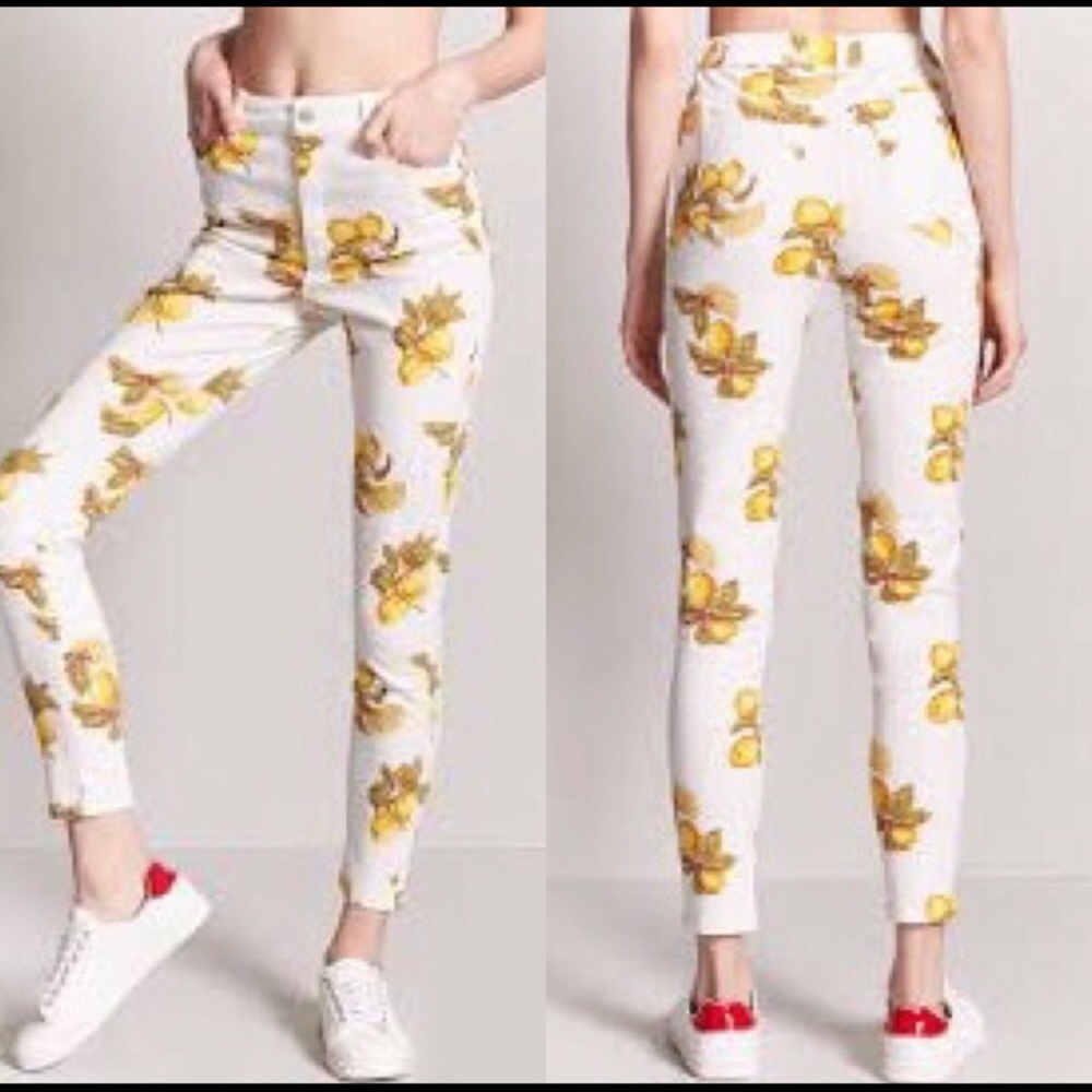 Forever 21 Lemon Pants